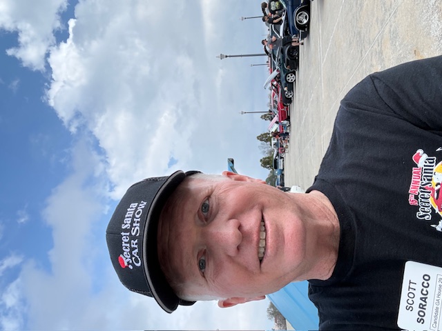 Scott Soracco at the Auto Metal Direct Car Show in Downtown Gainesville